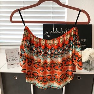 Off shoulder top